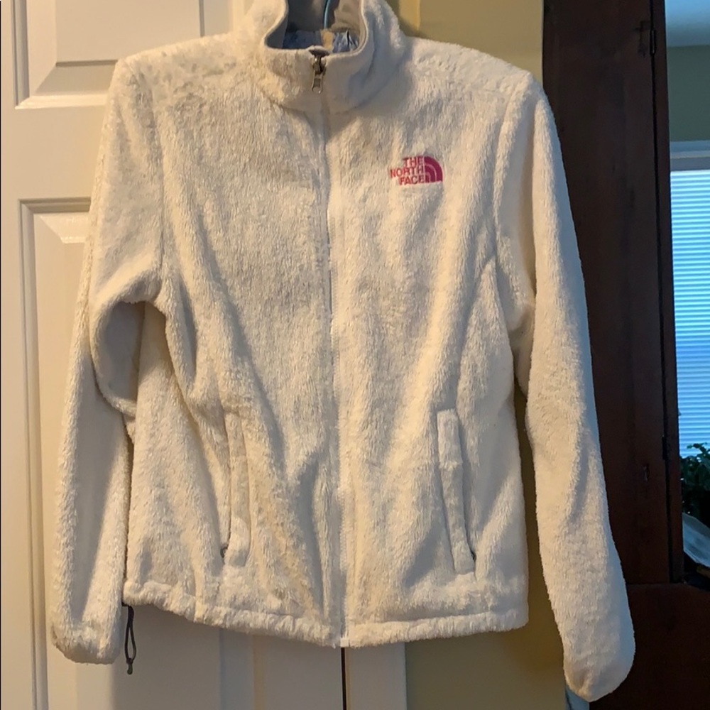 White Breast Cancer Awareness North Face